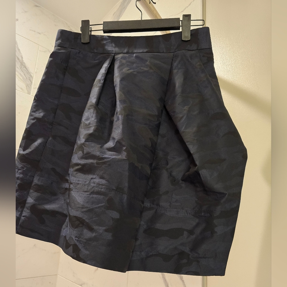 Banana Republic Asymmetrical Camo Skirt